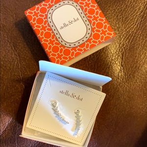 Stella and Dot ear climbers